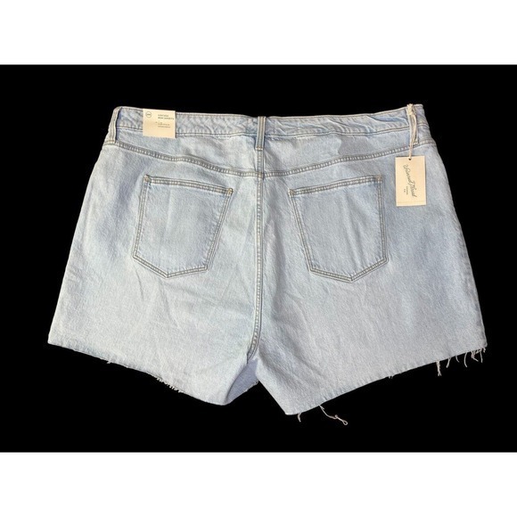 Universal Thread VTG Stretch Midi Denim‎ Shorts Plus Sz 24W Fitted Hip & Leg NWT - Picture 7 of 11